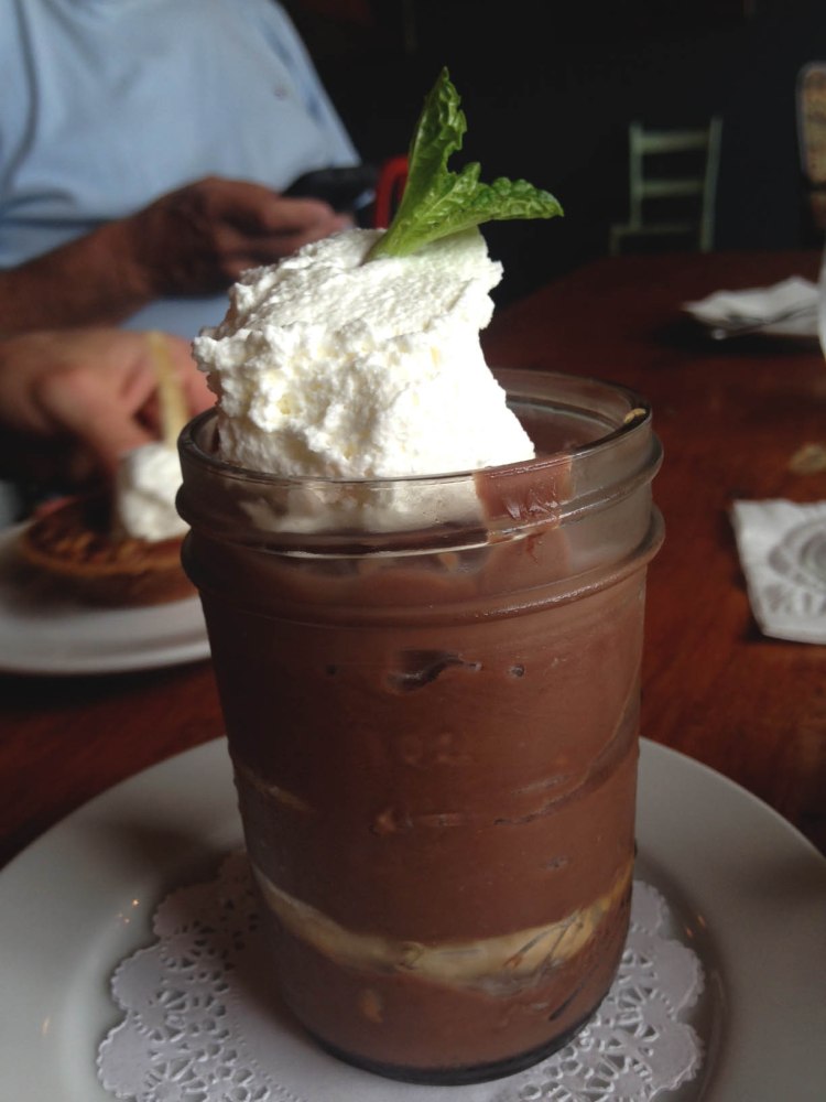 Chocolate pudding